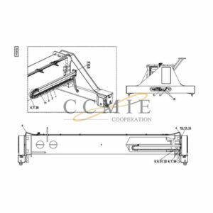 Kalmar 923864.1258 bolt 924015.0530 hose clamp parts