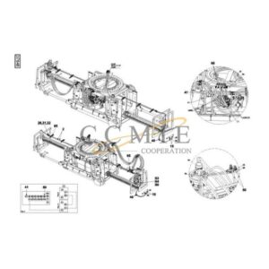 Kalmar 923828.0987 reach stacker plate parts