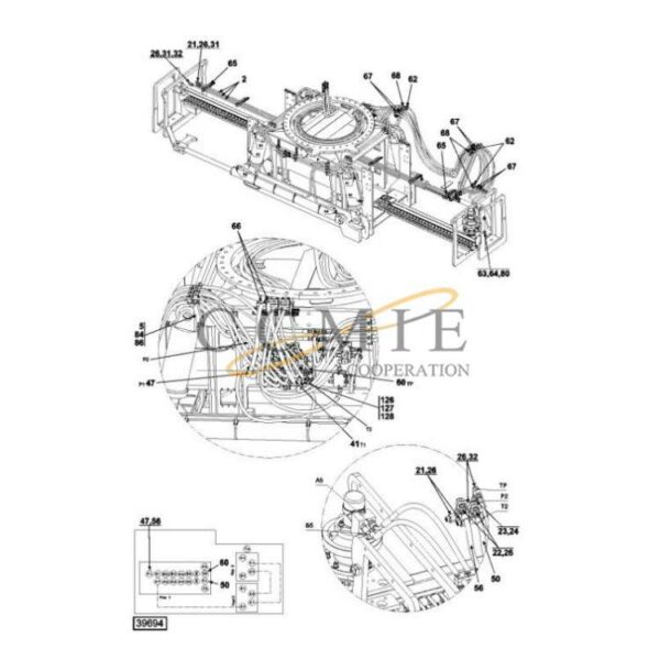 923855.1785 hose holder 924015.1085 check valve parts