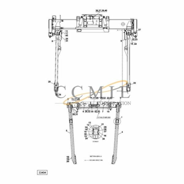 Kalmar 923976.2425 923976.2426 cylinder parts