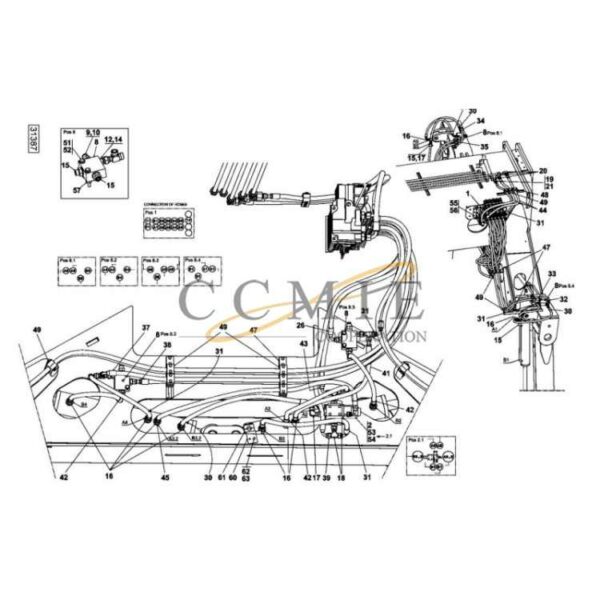 Kalmar 924015.0017  923828.0802 valve parts