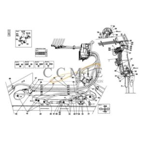 Kalmar 923828.0798 cover 923855.1344 adapter parts