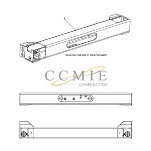923942.0038 reach stacker sling for top lift parts