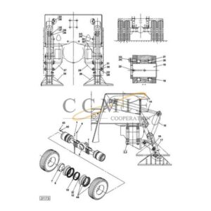 A19788.0200 turning plate A20121.0300 stay parts