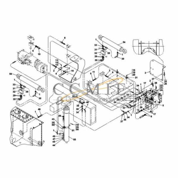 Kalmar 921780.0010 ball valve 5935 tredoring parts