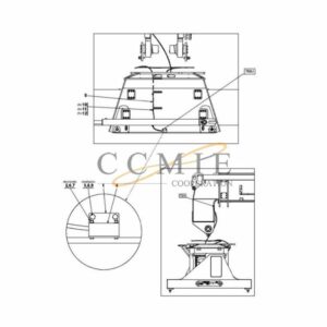 Kalmar 923165.0003 reach stacker sensor parts