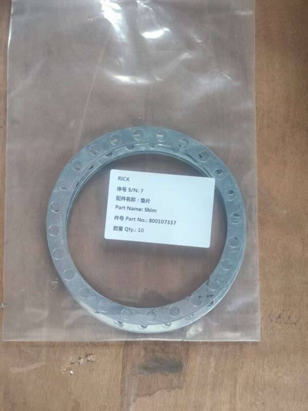Shim 800107337 XCMG GR135 GR215 Motor Grader Parts
