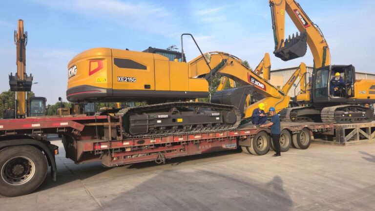 Shipping Log: XCMG 22T Medium-Sized Hydraulic Excavator XE215G