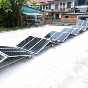 Wheel Type Solar PV Container for On Grid and Off Grid Area