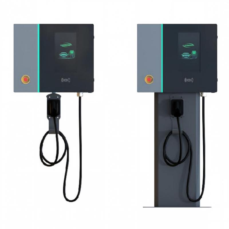 30kW Wallbox DC Charger IP55 EV Fast Charging Station
